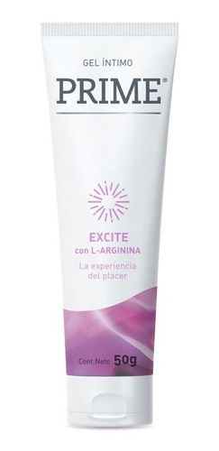 Imagen 2 de 4 de Gel Lubricante Intimo Prime Excite X 50 Grs.