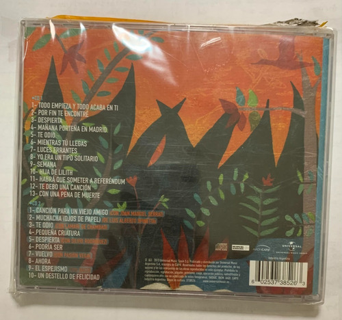 Serrano Ismael-todo Empieza Y Todo Acaba En Ti 2 Cd Sellado