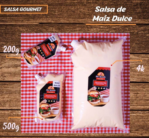 Salsa Maiz Dulce 400g Riogrande - g a $135