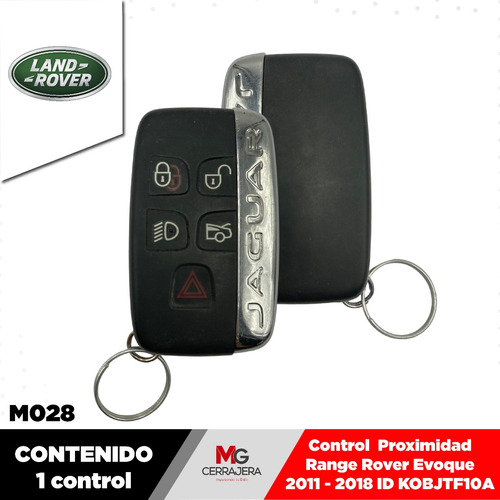 Control Proximidad Range Rover Evoque 2011 12 13 14 15 16 17