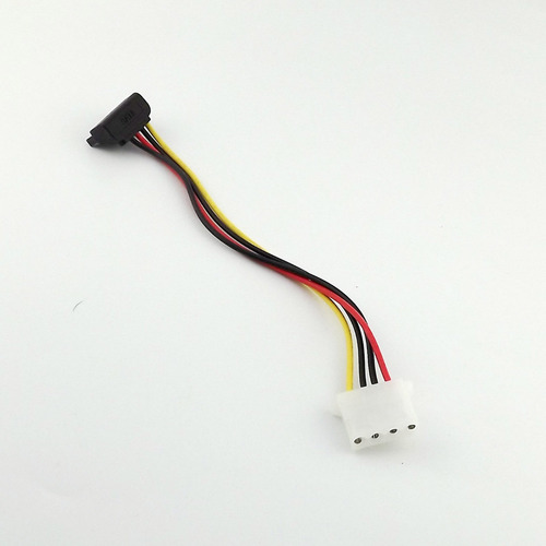 Molex Ide Fêmea X Sata Fêmea Angulado 90 Adaptador Invertido