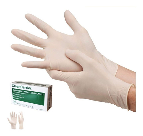 Imagen 2 de 2 de Guantes Látex Talla L