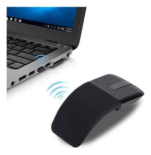 Mouse Inalámbrico Sungooyue, Mouse Plegable Con Receptor 160