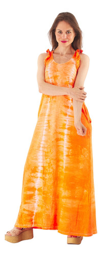 Vestido Mujer Largo Batik Camisola Fresca Temporada Verano