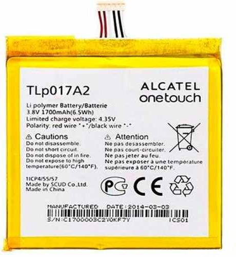 Pila Bateria Alcatel Tlp017a2 Ot6012 Idol Mini E/g