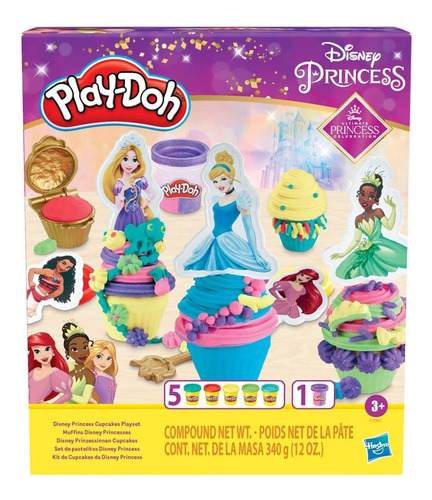 Play-doh Disney Princess Cupcakes Playset Artes Y Artesanías