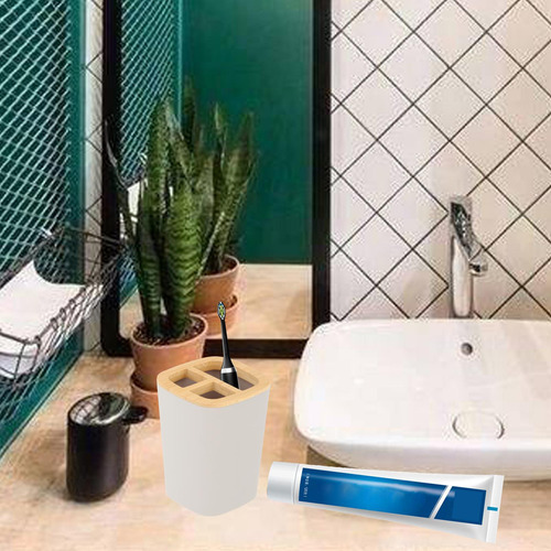 4 Soporte Compatible Con Cepillo De Dientes Eléctrico Para
