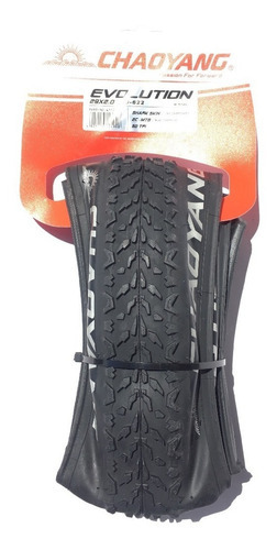 Llantas De Bicicleta 29 X 2.0 Chaoyang Plegables X2 Unidades Color Negro
