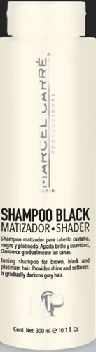 Marcel Carre Shampoo Black 300ml Matizador