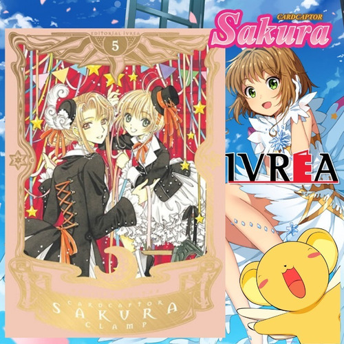 Sakura Cardcaptor Edicion Deluxe 05 Ivrea Tomos