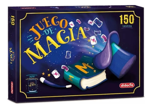 Juego De Magia 150 Trucos Didacta Juguete Mago Para Niños