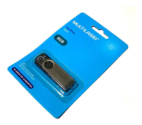 Pen Drive- Multilaser 8gb 