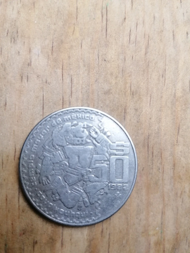 Venta De Una Moneda De 50 Pesos De 1982 