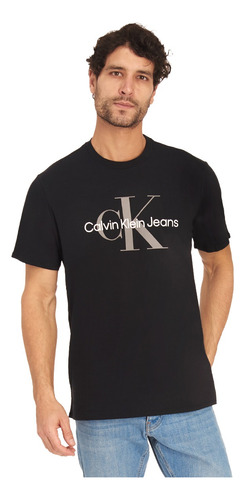 Playera Calvin Klein Con Logo Estampado Para Hombre 