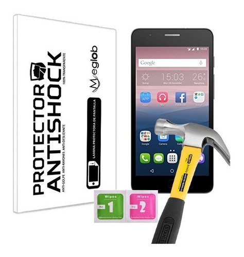 Protector De Pantalla Antishock Alcatel Pop Up