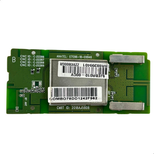 Placa Wifi Para Tv Modelo LG 55lj5550 Ebr88399401