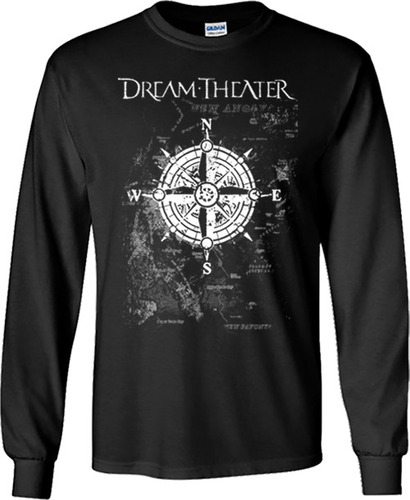 Dream Theater Playeras Manga Larga Para Hombre Y Mujer D6