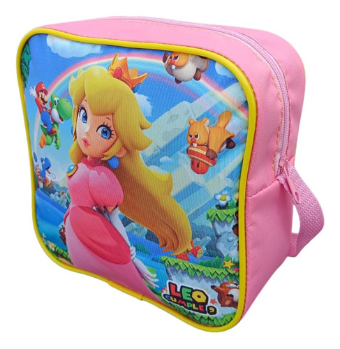 100 Mochilitas Dulceros Personalizadas Caja Signo Mario Bros