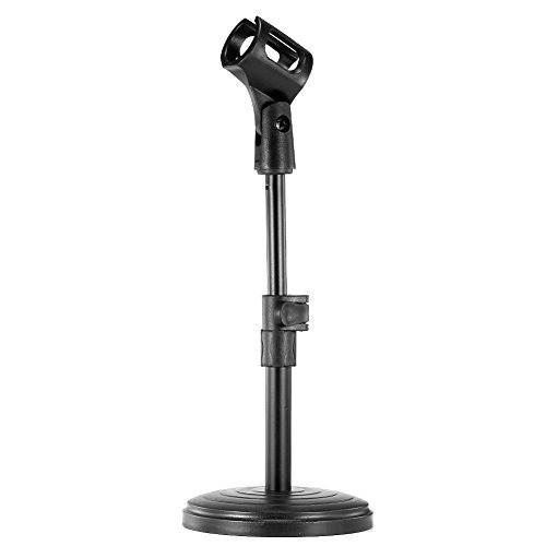 Neewer 8 20cm Black Iron Base Desk Microphone Stand