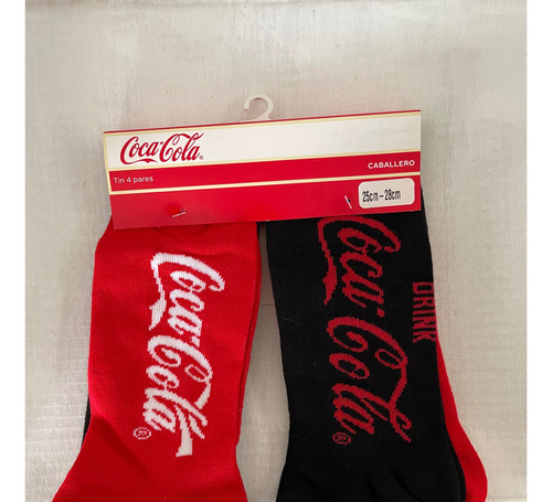 Calcetines Coca Cola 4 Pares