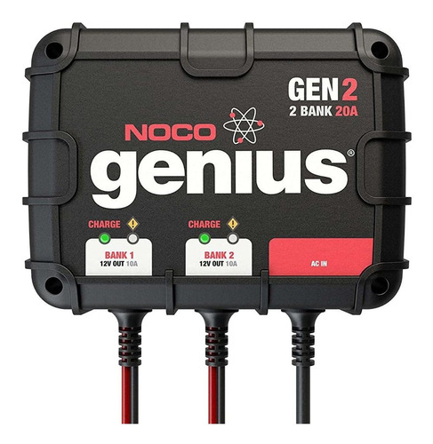 Cargador De Batería A Bordo Noco Genius Gen2 De 20 Amperios 