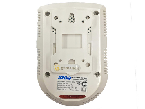 Imagen 3 de 9 de Detector De Gas Natural Envasado Sica 220v Alarma Sonora R
