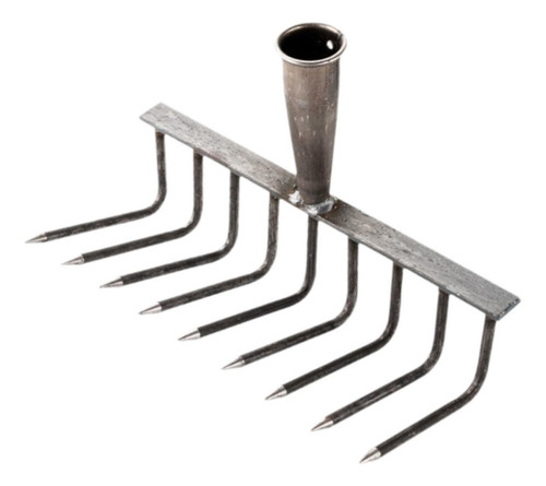 Cabeça De Ancinho De Jardim Para Soltar Solo Com 9 Pontas