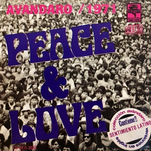 Banda Peace & Love Avandaro 1971 Cd