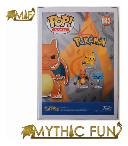 Funko Pop Pokemon - Charizard 843 (Usado)