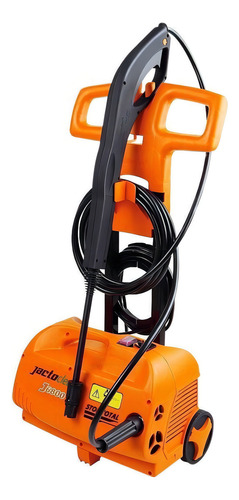 Lavadora De Alta Pressão Jactoclean J6800 Stop Total Laranja De 1900w Com 2175psi De Pressão Máxima