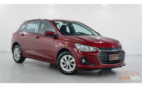 Carros e Caminhonetes Chevrolet Onix Vermelho 2020