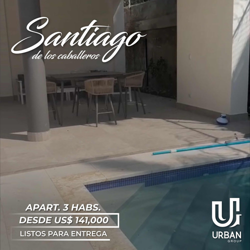 Apartamentos 3 Habitaciones Listos Para Entrega Santiago