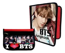 Comprar Combo Carpeta + Cartuchera Bts Jungkook K-pop #344