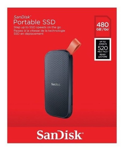 Imagen 4 de 7 de Disco sólido SSD externo SanDisk SDSSDE30-480G-G25 480GB negro