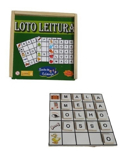 Loto Leitura Em Mdf