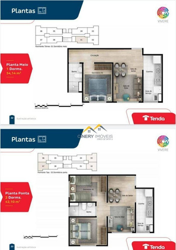 Imagem 11 de 12 de Apartamento Com 2 Dormitórios À Venda, 43 M² Por R$ 160.000,00 - Guaianazes - São Paulo/sp - Ap0180