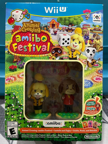 Animal Crossing Amiibo Festival (juego + 2 Amiibos) - Wiiu