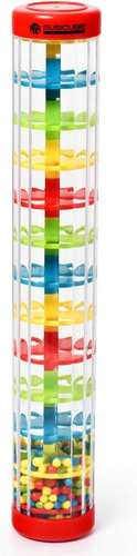 12 Pulgadas Baby Rainmaker Toy Rain Stick Instrumento M...