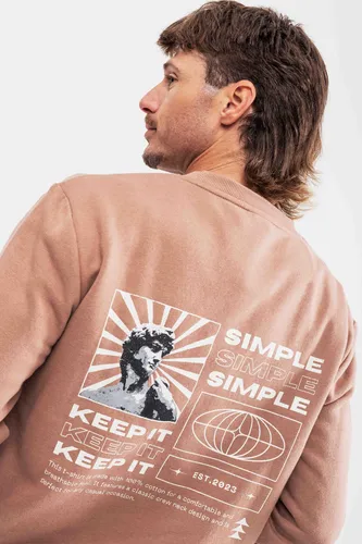 Buzo Canva Modelo Vasco Estampado Felpa Liviano 204170
