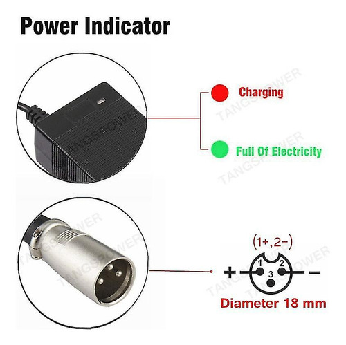 Carregador De Bateria De Chumbo-ácido 24v 5a Para Eletricida