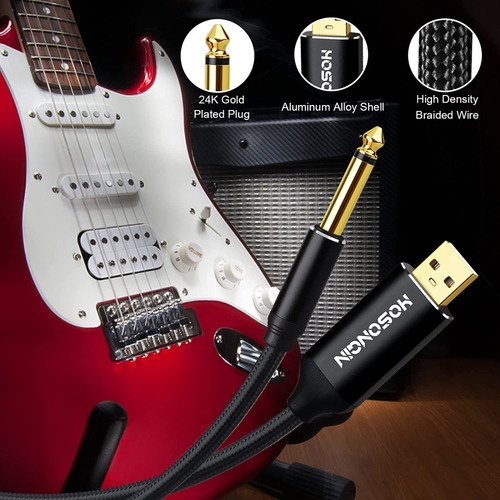Imagen 5 de 8 de Cable Usb Macho A Trs Macho De Hosongin