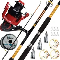 Comprar Combo Pesca Variada Caña Waterdog 240 Reel Albatros Tanza