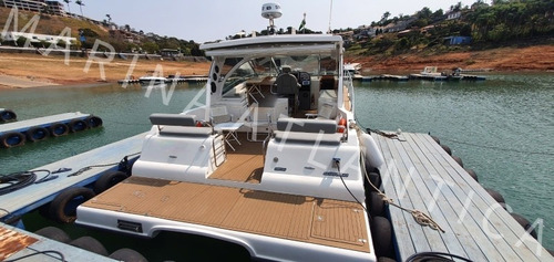 Imagem 13 de 13 de Lancha Catamarã 40 2x Volvo D4 Ano 2012 - Marina Atlântica
