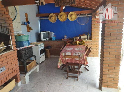 Imagem 19 de 30 de Ótima Chácara Com Escritura, 4 Dormitórios, Excelente Localização, Internet Fibra, À Venda, 1251 M² Por R$ 600.000 - Zona Rural - Pinhalzinho/sp - Ch1165