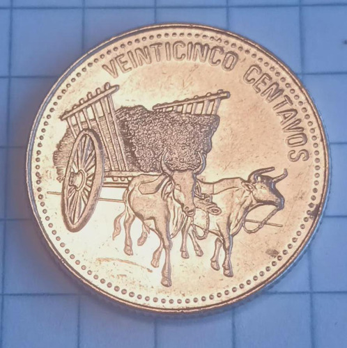 Coleccionistas Moneda 25 Centavos Dominicano Año 1990
