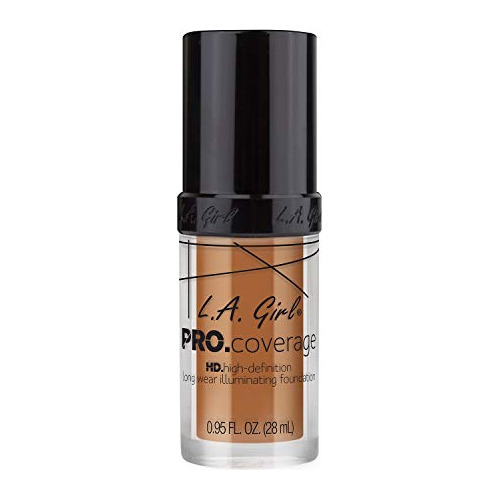 Base De Maquillaje Líquida L.a. Girl Pro Coverage, Caramelo