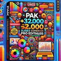 Comprar Pack+32.000 Slides Comerciais Pró Editáveis