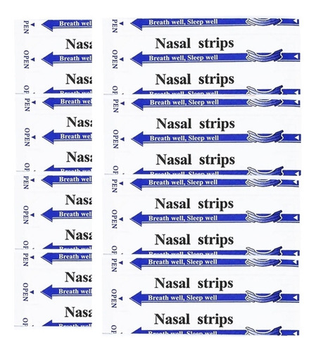 Set 50 Tiras Nasales Anti Ronquido, Deja De Roncar