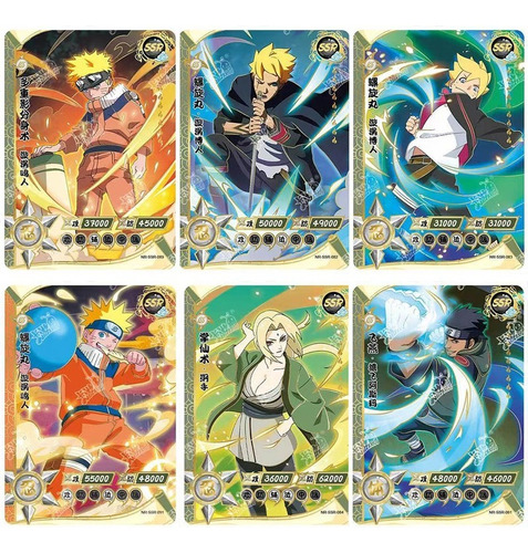 Set De Cards De Naruto Kayou [rareza: Ssr]