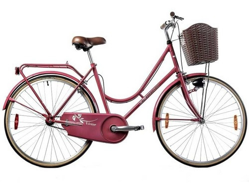 Bicicletas De Paseo Dama Baccio Verona 26 Rojo Fama Tamaño del cuadro M